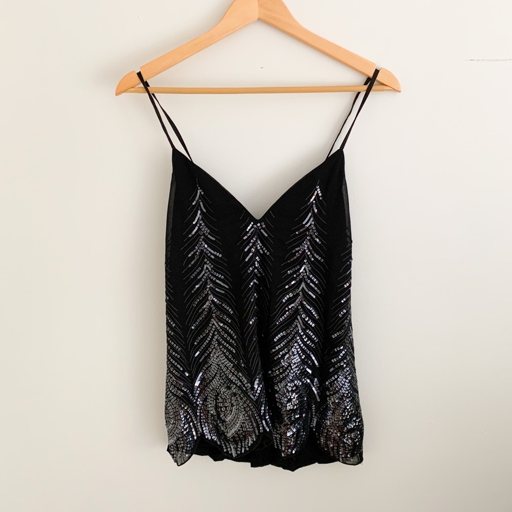Express sequin tank